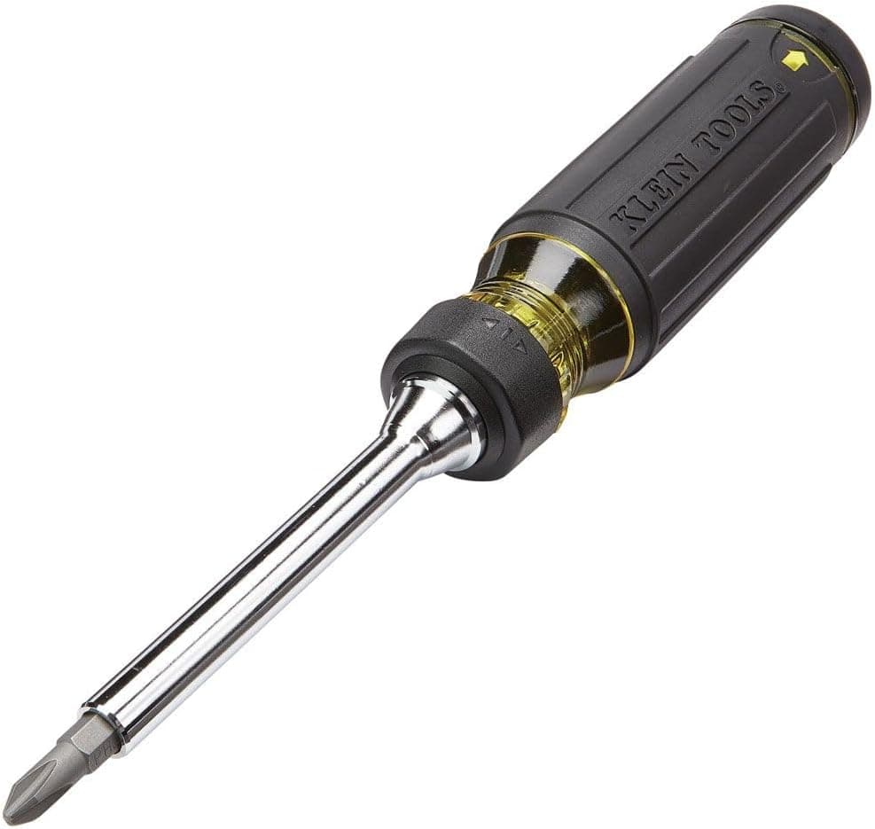 Klein Tools 32305 15-in-1 Ratcheting Screwdriver, product photo from the listing