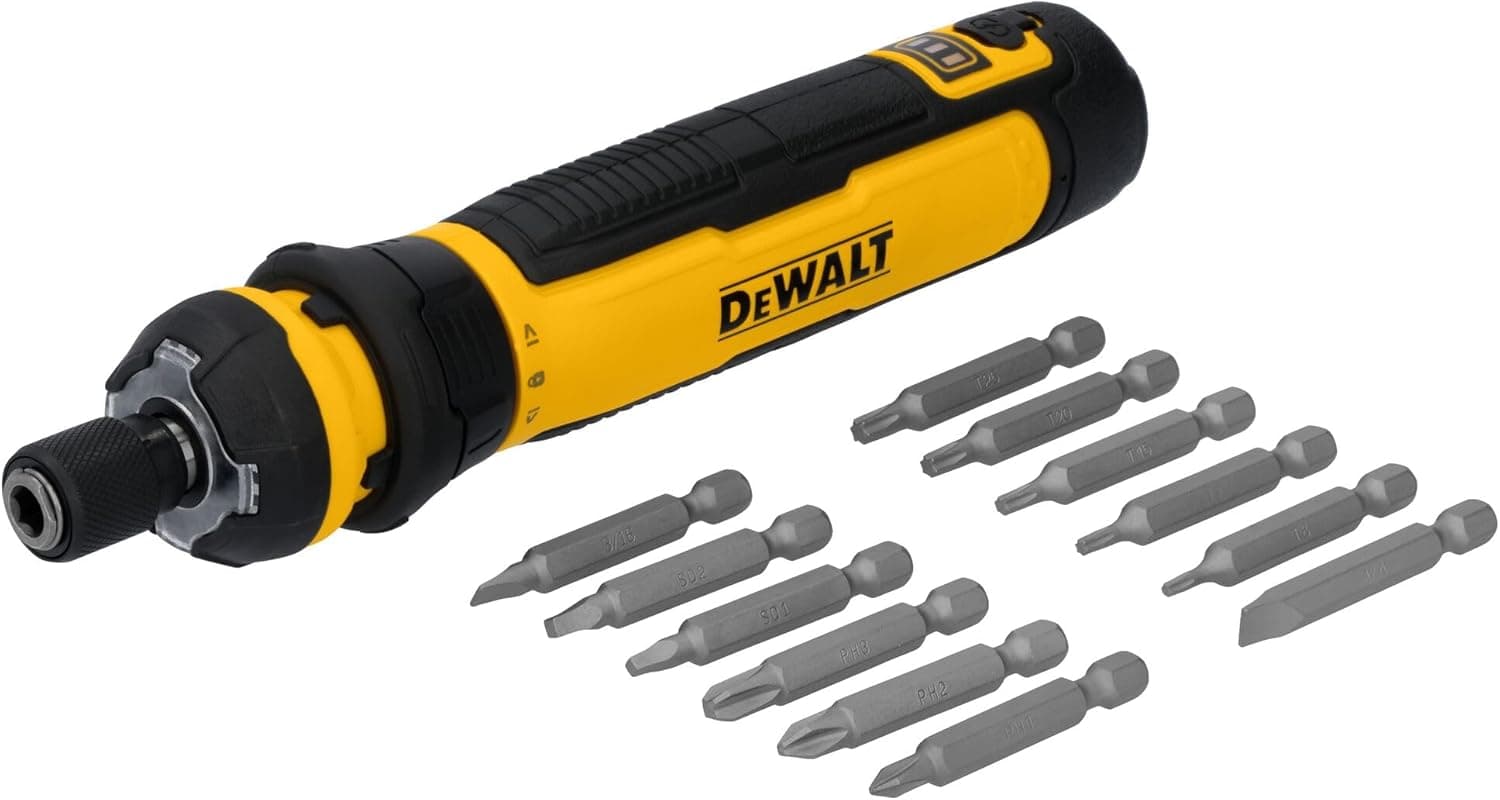 DEWALT 4V Cordless Screwdriver, product photo from the listing