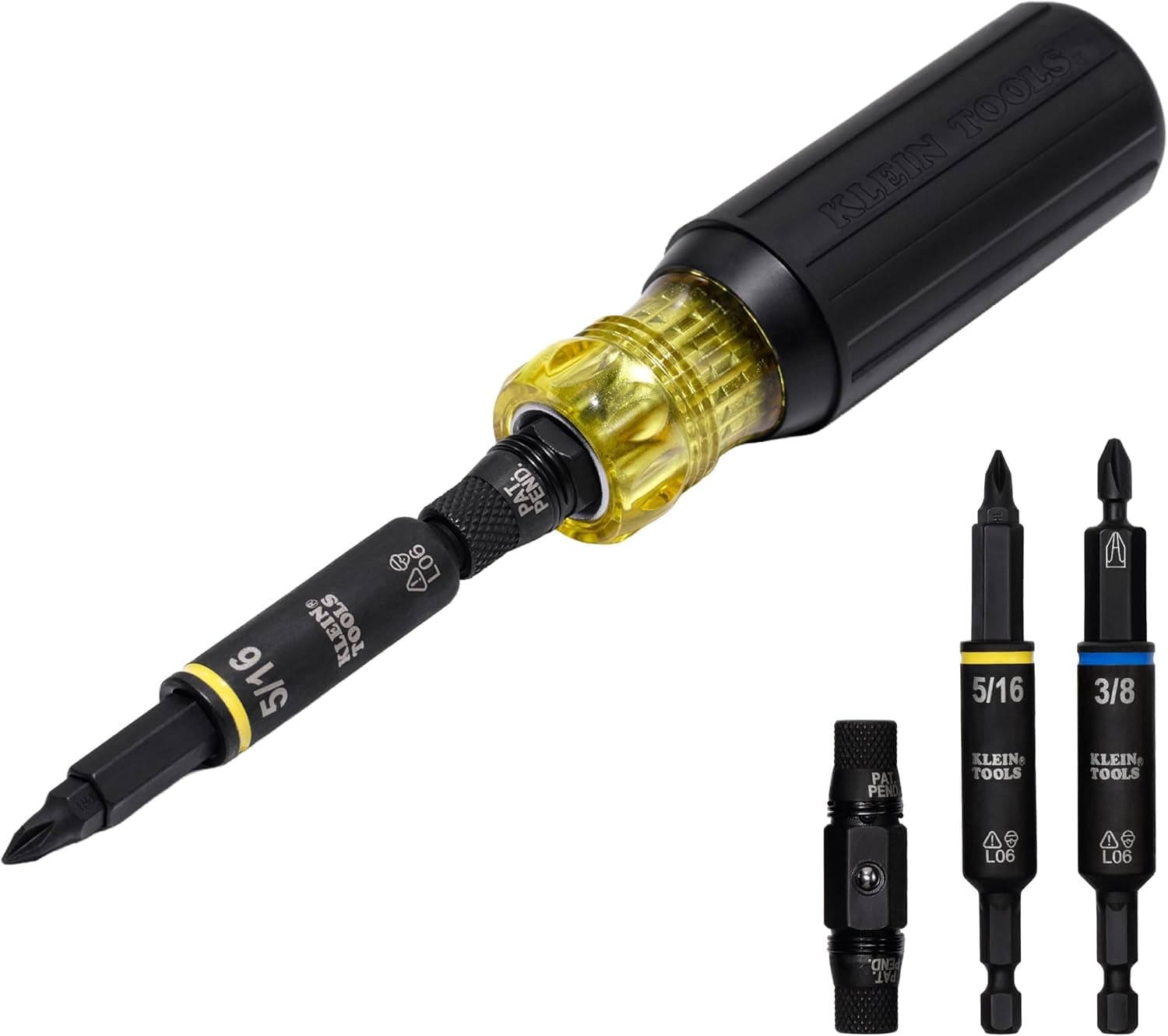 Klein Tools 32500HD 11-in-1 Impact Multi-Bit Driver, product photo from the listing