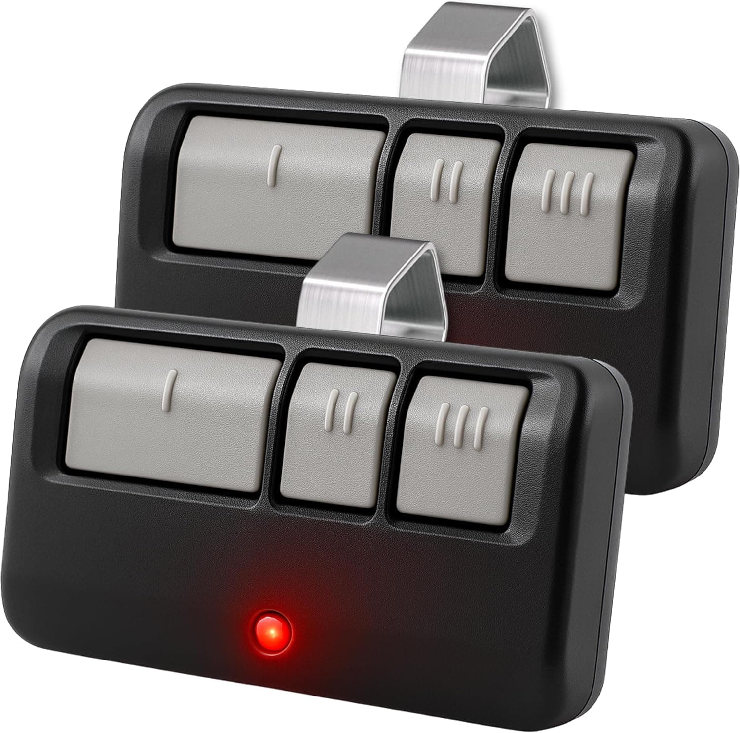 Universal 3-Button Remote, 2-pack, product photo from the listing
